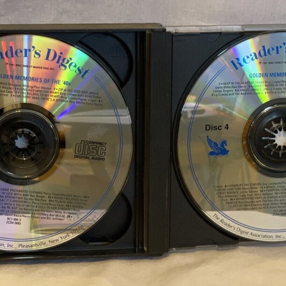 Various -Golden Memories Of The '40s (4 x CD, 1992) Reader's Digest 094C NM - Picture 4 of 7